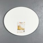 Oval Kanvas Tuval – Ölçü Seçenekli (15–60 cm)