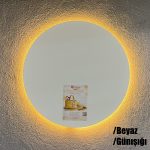 LED’li Yuvarlak Kanvas Tuval – Çap Seçenekli (20–60 cm)
