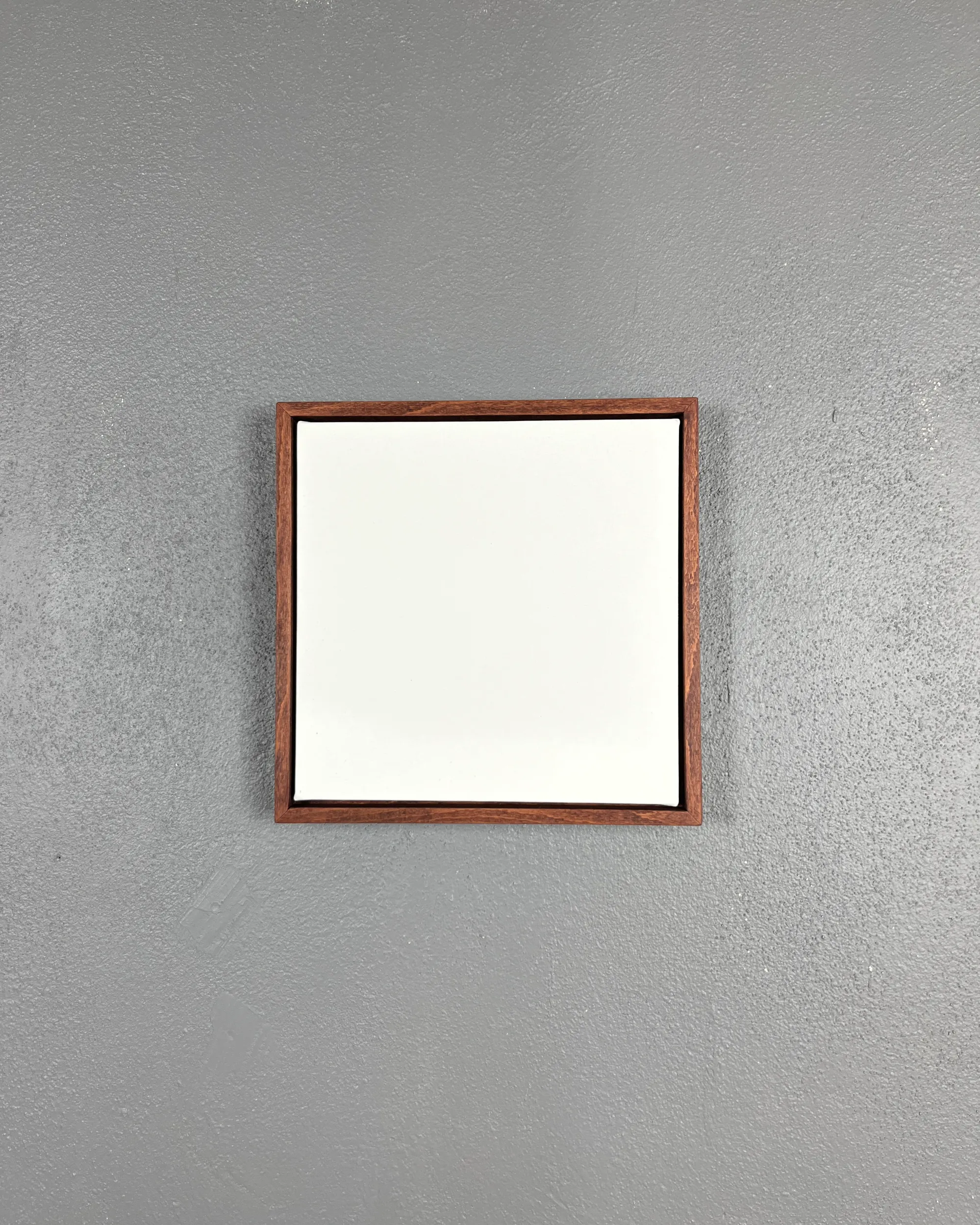 Ahşap çerçeveli tuval, renk mahogany