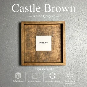 resim fotoğraf çerçevesi renk castle brown