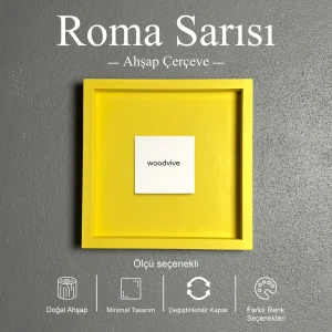 resim fotoğraf çerçevesi renk roma sarısı